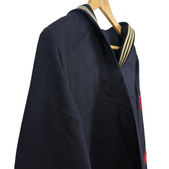US Navel Vintage Wool Pullover Jacket Uniform Sailor Navy GUC Factory Made 42R - Picture 4 of 15